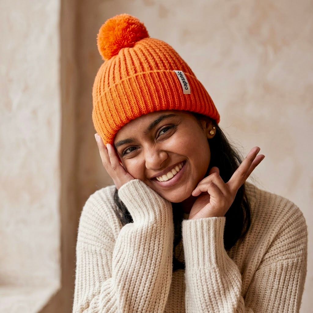 Beanie Orange